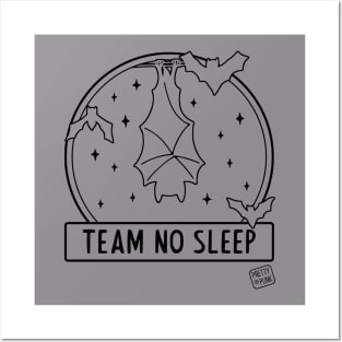 Team No Sleep Bats Posters and Art